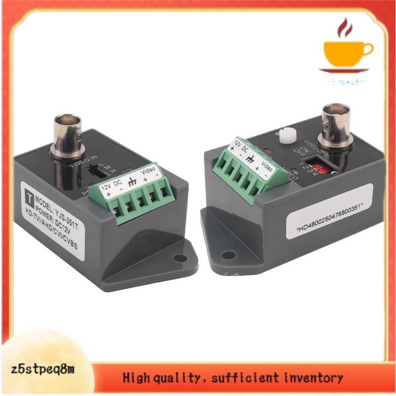 Balun De Vídeo Ativo De Canal Único Para CCTV HD-TVI CVI AHD Active Transceptor Fácil De Usar