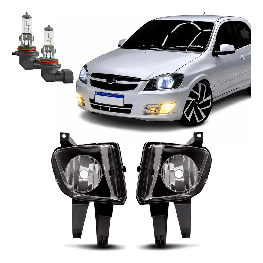 Par Farol Milha Celta Prisma 2007 08 09 11 12 13 14 2015