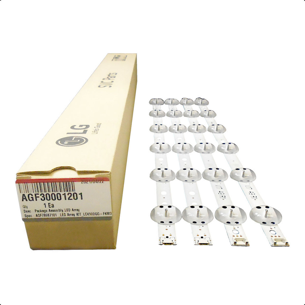 Kit Barras De Led LG 49uj6525 49uj6565 Barra Nova Original