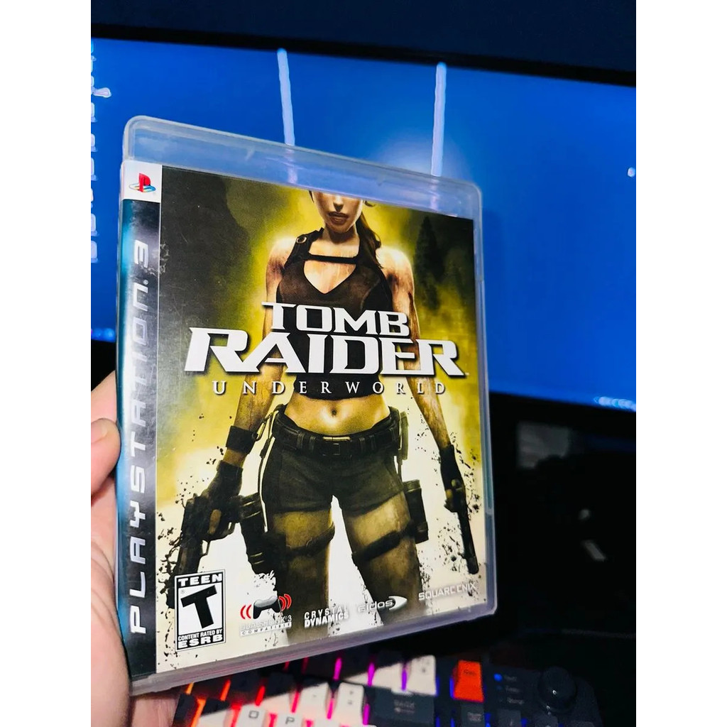 Jogo Original Para Ps3 Midia Física - Tomb Raider Underworld