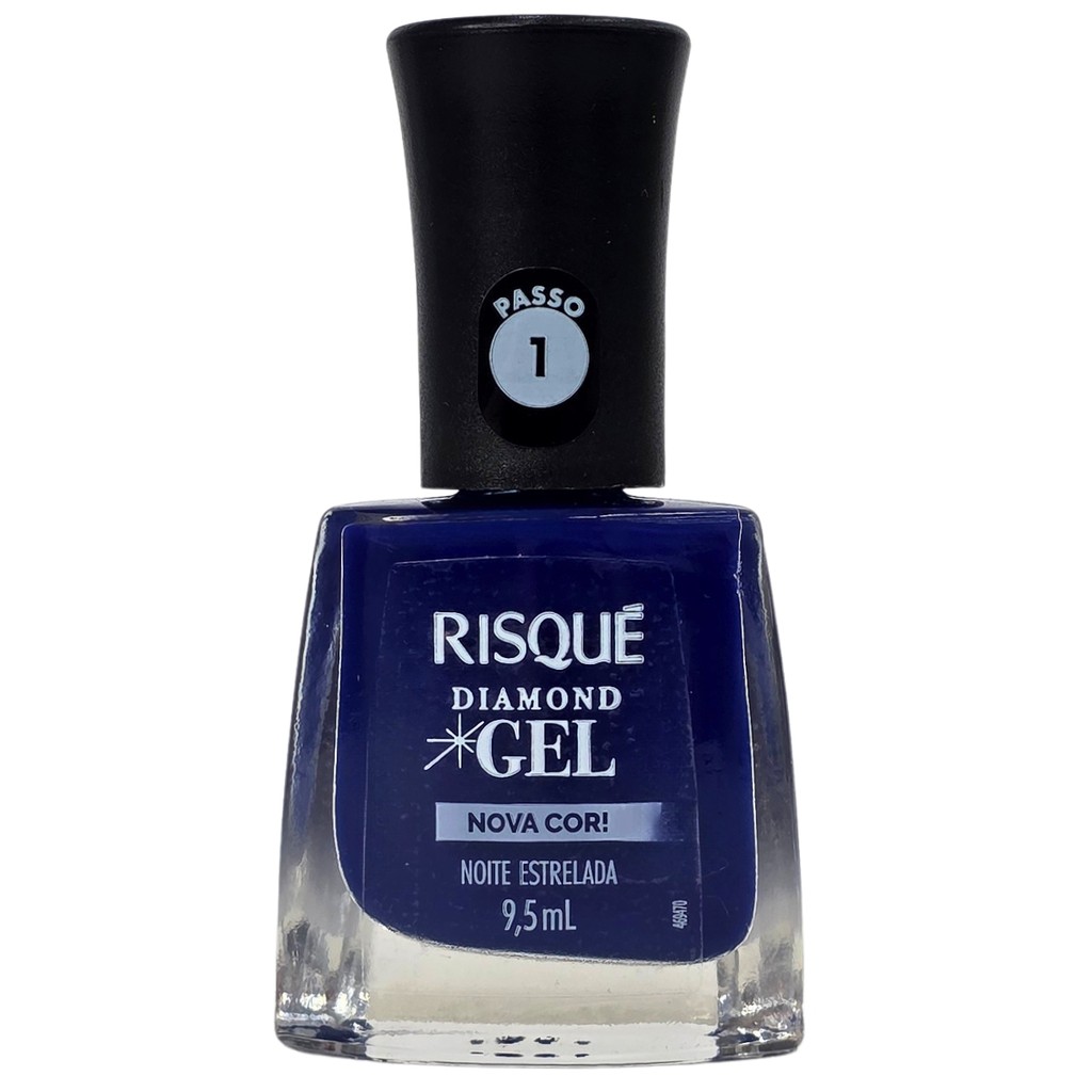 Esmalte Noite Estrelada Diamond Gel Risque 9,5ml