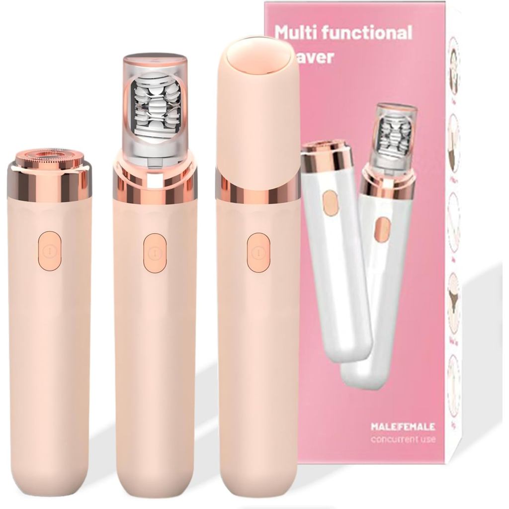 Epilador Lumisylk Pro 3.0 para Mulheres, Epilador Facial 2 em 1, Aparador de Pelos Recarregável Sem Fio para Lábio Super