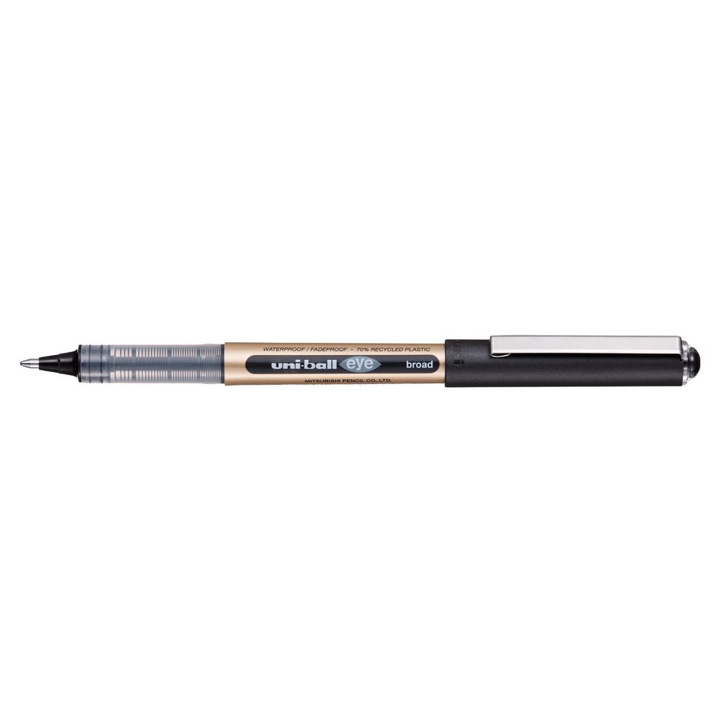 Caneta rollerball 1.0 Eye Broad UB-150-10 Preta Uni-Ball · foto 2