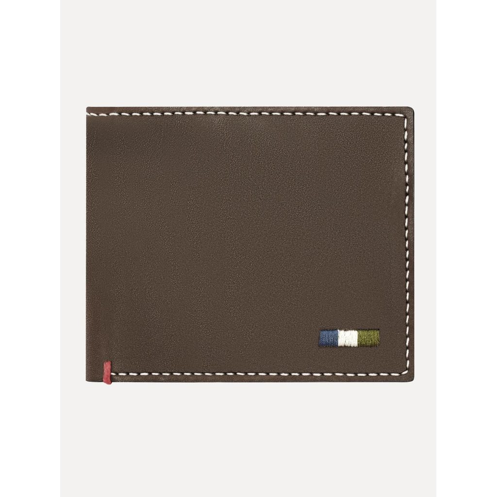 Carteira Reserva Masculina Couro Parma Original Marrom Escuro