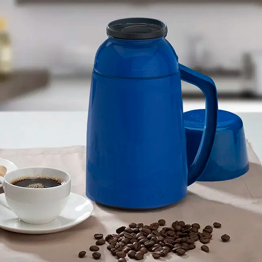 Garrafa Térmica Lotus 500ml Azul - Soprano — imagem 2 de 2