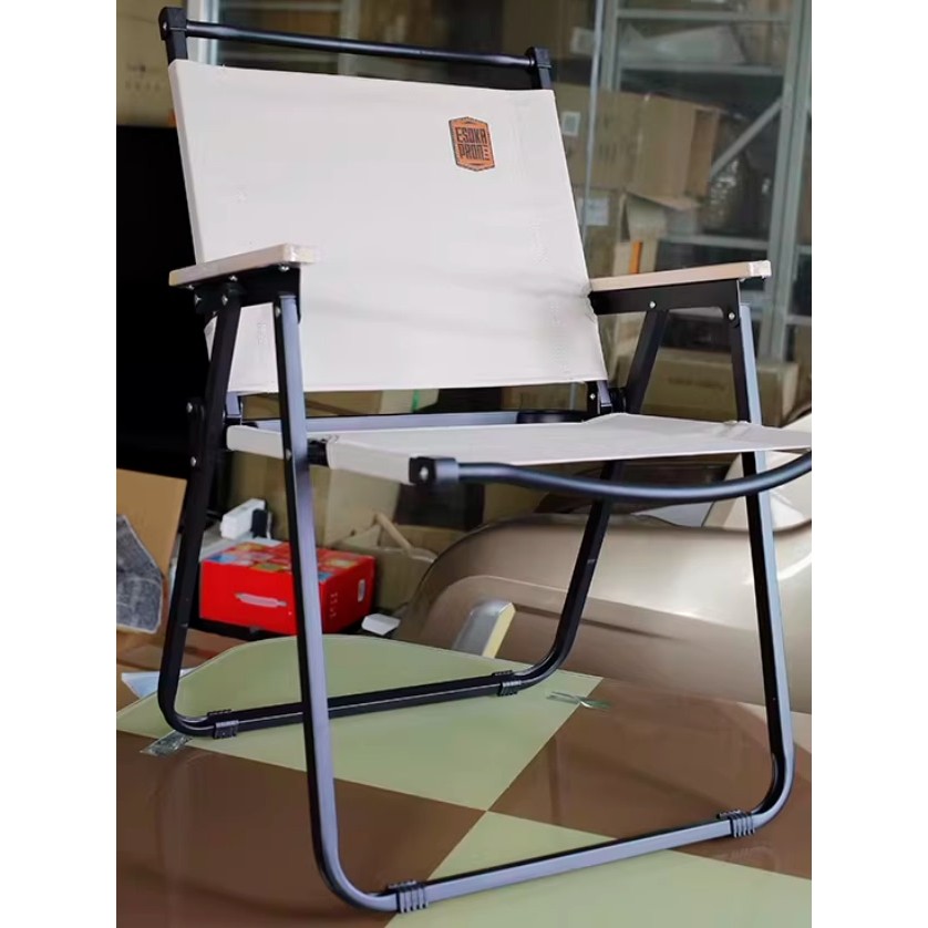 Cadeira dobrável ao ar livre Ultra-leve portátil Q95 aço Kemite cadeira acampamento piquenique equipamento de mesa cadei