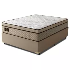 Cama Box Colchão Casal Gazin Inglaterra Premium Molas Ensacadas e Euro Pillow 138x188x70cm