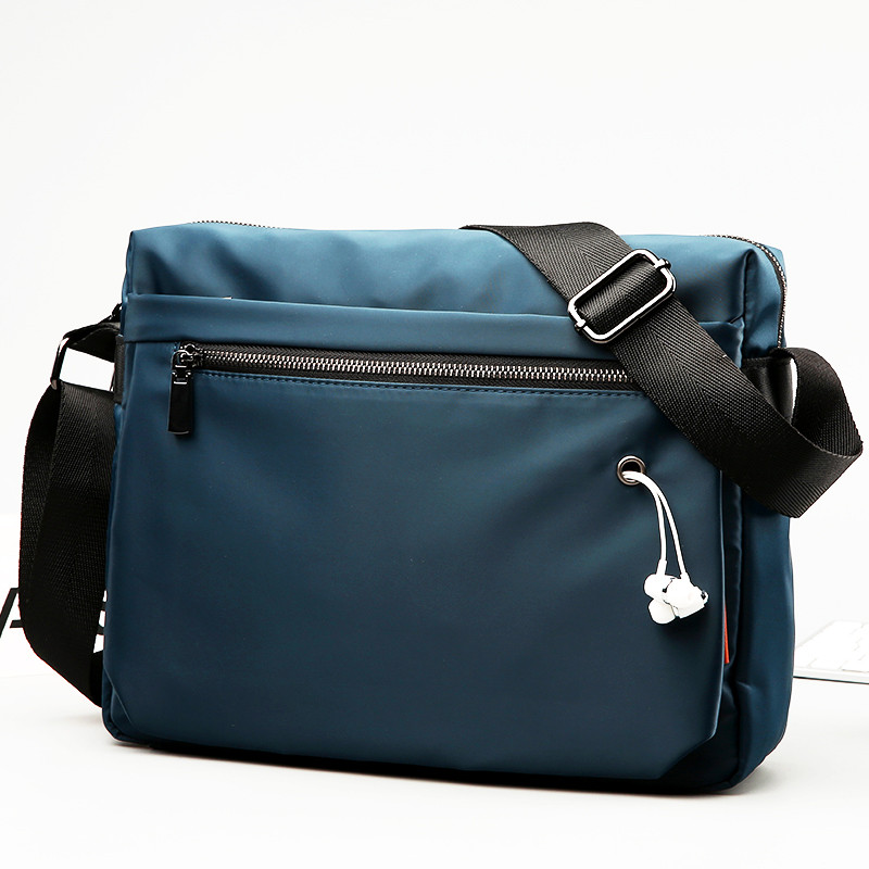 Bolsa de ombro masculina de tecido Oxford de Nylon, bolsa mensageiro de moda Casual, maleta de grande capacidade, mochil