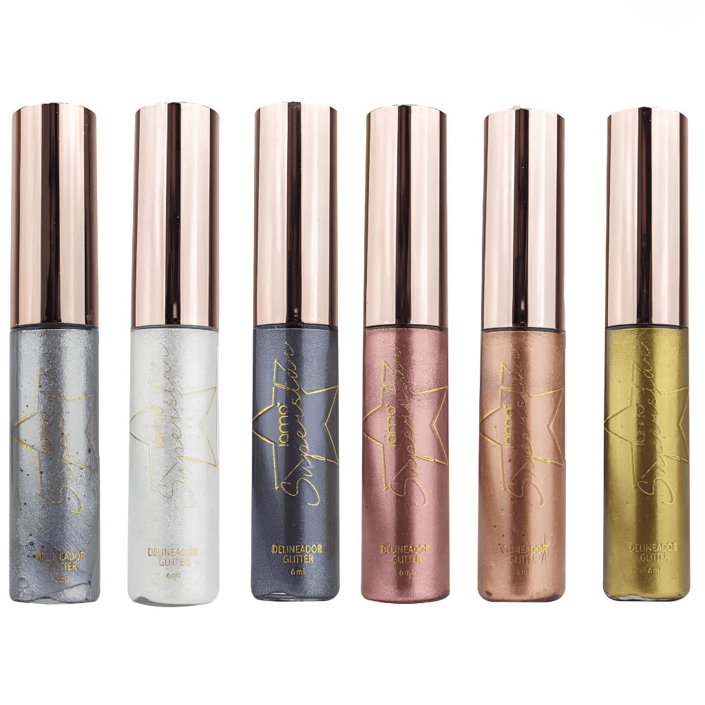 Delineador Glitter Metalizado Superstar Brilho Intenso - IAMO