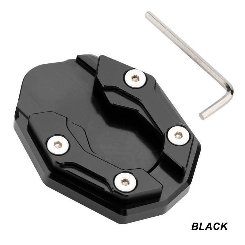 Extensor de Suporte Lateral Antiderrapante Universal para Scooter, Motocicleta e Bicicleta 4AGJ
