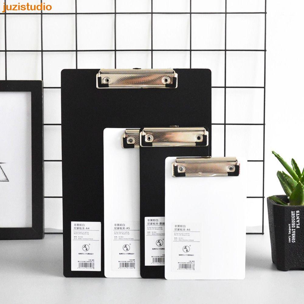 Pasta De Arquivo JUZISTUDIO A4 A5 A6 , Documentos Para Escrita De Tablet , Organizador De Papel Preto E Branco