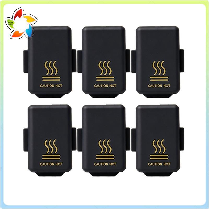 6 Pçs Para QIDI Q2 Bocal Meia De Silicone Alta Temperatura Hotend Capa Extrusora Protetor Peças Impressora 3D