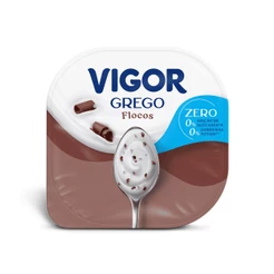 Vigor Iogurte grego zero flocos 90g