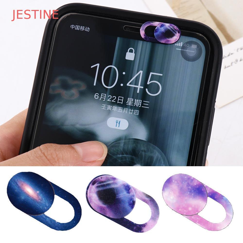 JESTINE Capa Para Câmera WebCam Laptops Universal Phone Antispy Camera Cover Obturador De Proteção
