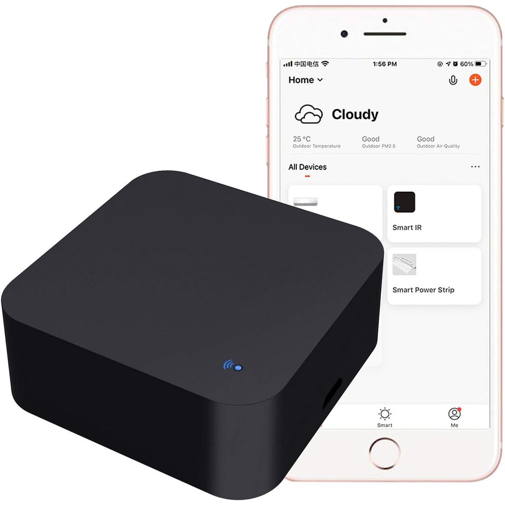 Controle Remoto Inteligente WiFi para Casa Inteligente, Controle Remoto Universal por Infravermelho, Um Controle para To