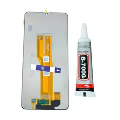 【Tela】Frontal Display Sem Aro Compativel A07 A075 VIVID LCD Premium + Cola Envio Rapido