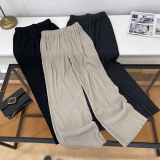 Calças casuais femininas 2026 primavera novo estilo moda feminina cintura alta calças retas calças compridas femininas A
