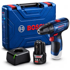Parafusadeira GSR 120-LI Bosch 12V Furadeira 3/8" com Bateria Carregador e Maleta
