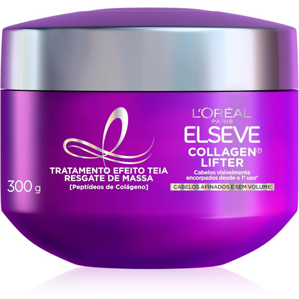 Creme de Tratamento L'Oréal Paris Elseve Colágeno Lifter 300g