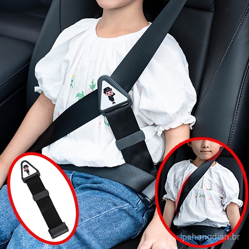 Nova âncora de ajuste do cinto de segurança, limitador de cinto de segurança para carro, capa criativa de proteção para