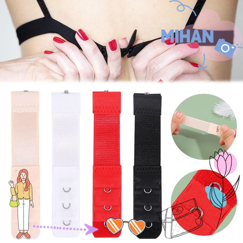 MH-BEAUTY 1/8 Unidades Extensor De Sutiã , Acessórios De Roupa Íntima Ajustáveis Fivelas De Extensão Fecho De Nylon