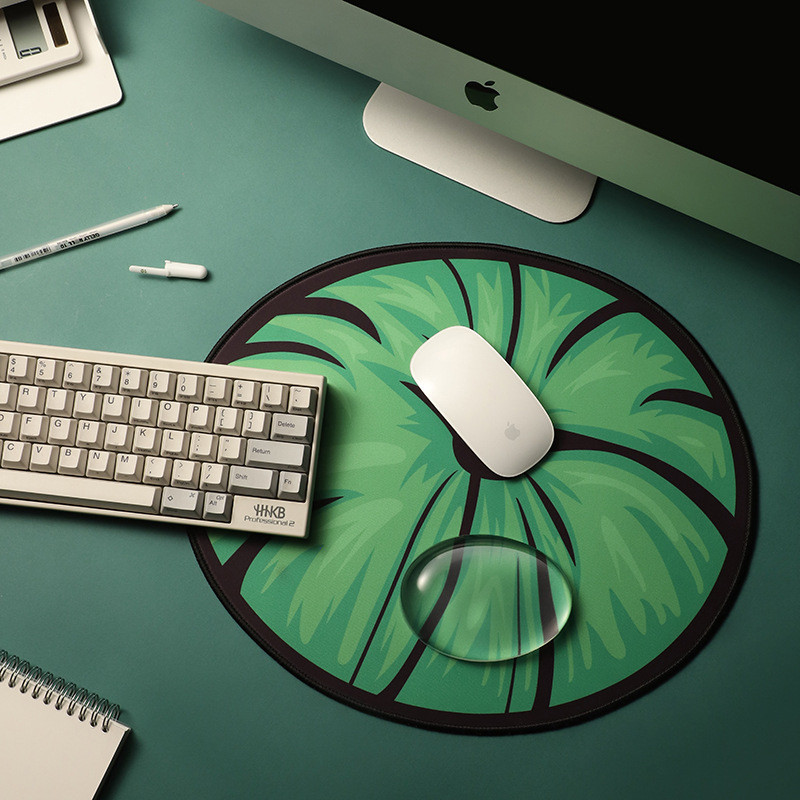 FTTOT folha de lótus Silicone pulso mouse pad computador teclado resto menina almofada de pulso alto valor mouse pad