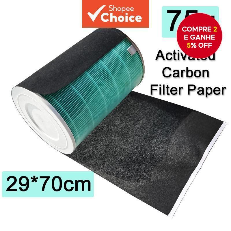 Para Purificador De Ar xiaomi Filtro HEPA Tecido De Carvão Ativado Aumentando A Vida Útil Do 29 * 70cm