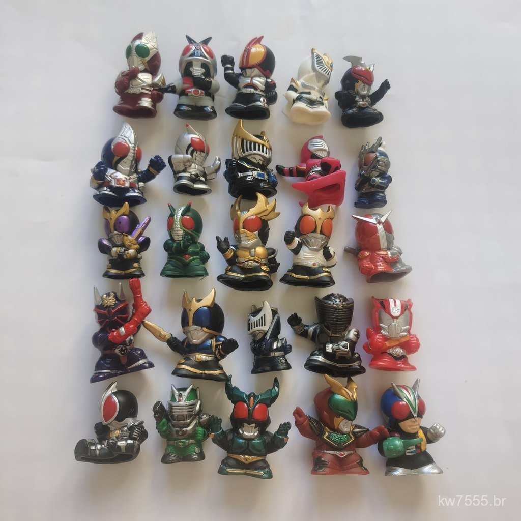 Fantoche de Dedo Kamen Rider, Boneco de Dedo, Manga de Dedo, Caixa Gashapon, Ovo Grelencaris 3YRJ