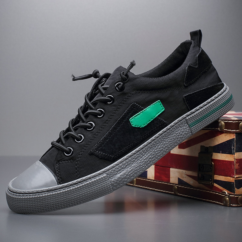 Baoda sapatos de lona sapatos masculinos primavera outono 2026 novo estilo na moda sapatos masculinos na moda sapatos ca