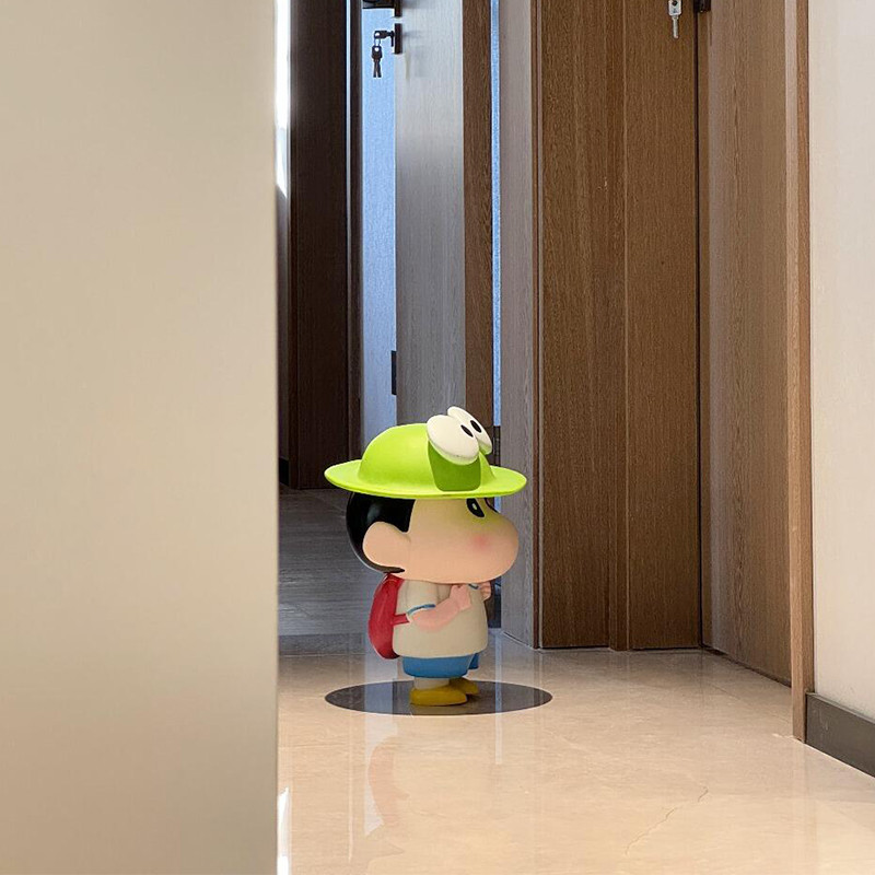 Crayon Shin-Chan decoração de entrada casa sala de estar decoração de mesa bonito criativo decoração de mesa presente