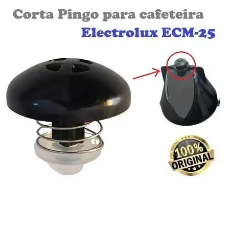 KIT C/2 CORTA PINGO, Mola e Vedação Para Cafeteira Electrolux ECM-25 e Outras