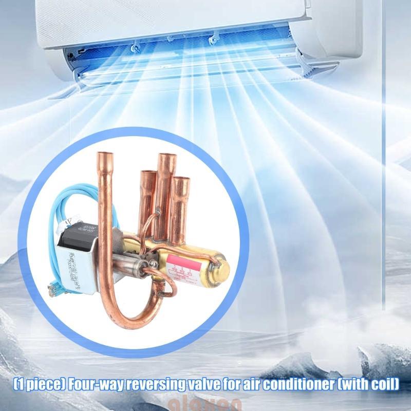 Válvulas Direcionais Ar Condicionado Ré Quatro Vias Manutenção Serviço Refrigeração