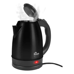 Chaleira Elétrica Kian CHF100 1,8L Inox Fosco Preto 1500W com Desligamento Automático