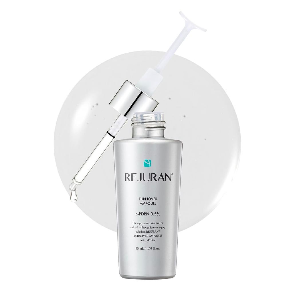 Ampola REJURAN Turnover, c-PDRN [tamanho maior] - Sérum facial original de PDRN de DNA de salmão para restaurar, firmar,