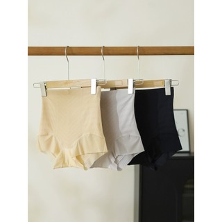 Produzido por orelhas pequenas, novo estilo, calças femininas de cintura média e alta, calcinha confortável sem costura,