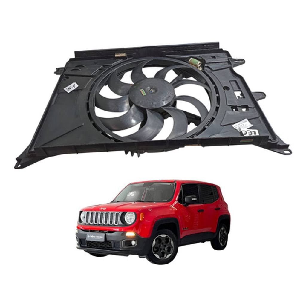 Defletor Ventoinha Radiador Jeep Renegade Sport Flex 2015