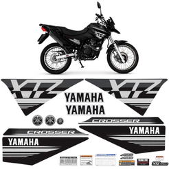 Kit Adesivos Para Yamaha Crosser Xtz 150 2021/2022 + Logos