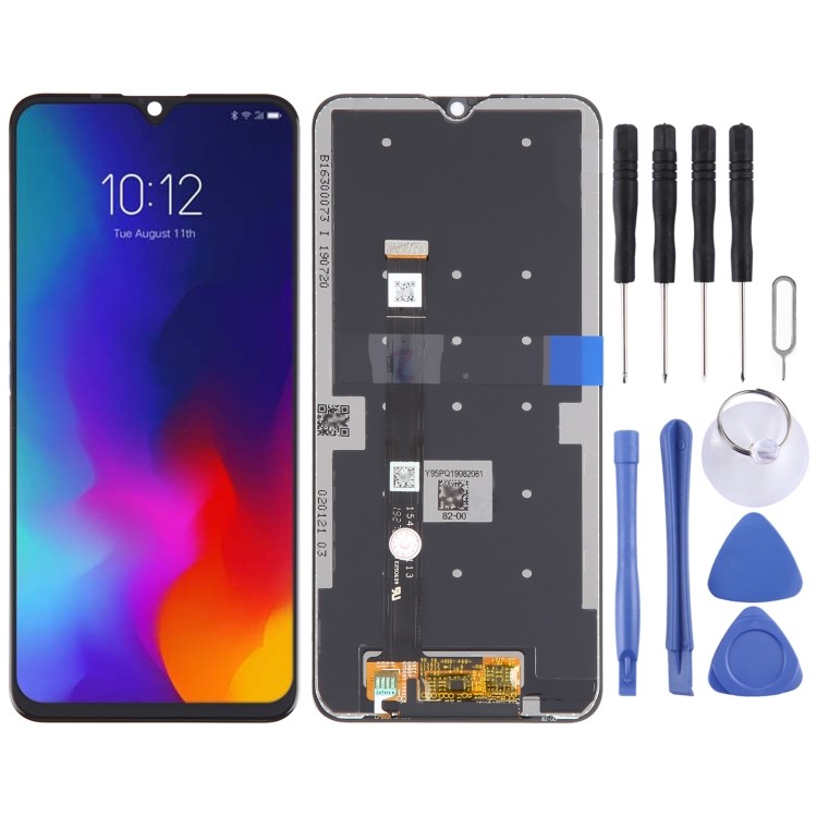 A Fábrica Vende Diretamente Tela LCD OEM Para Lenovo K10 Note L38111 Com Conjunto Completo De Digitalizador (Preto)