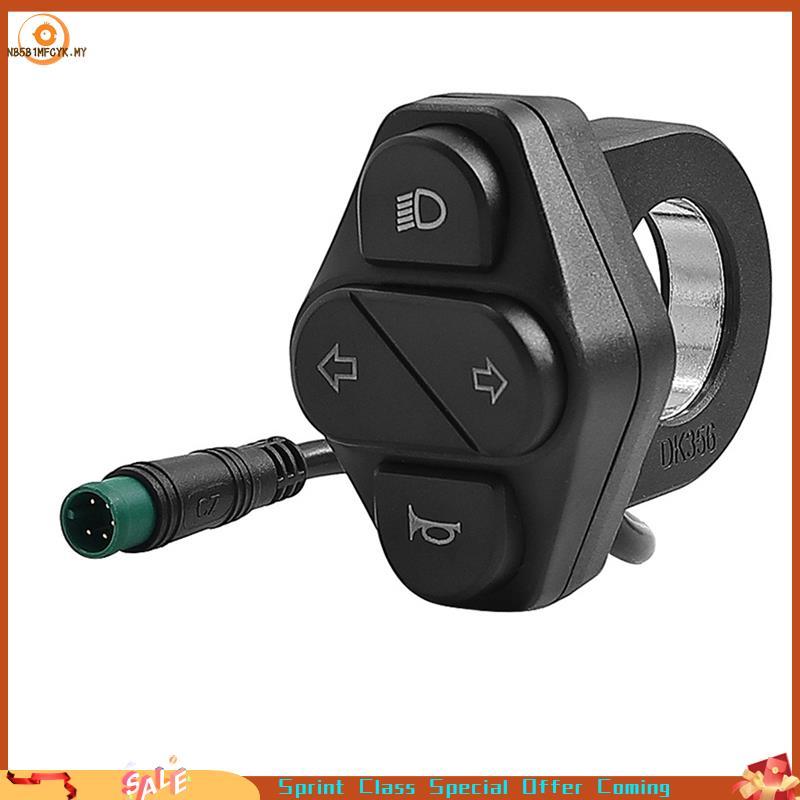 [Best seller] Interruptor De Buzina De Sinal De Mudança De Farol De 5 Pinos Para Scooter Elétrica Mestre G2 , Botão De C