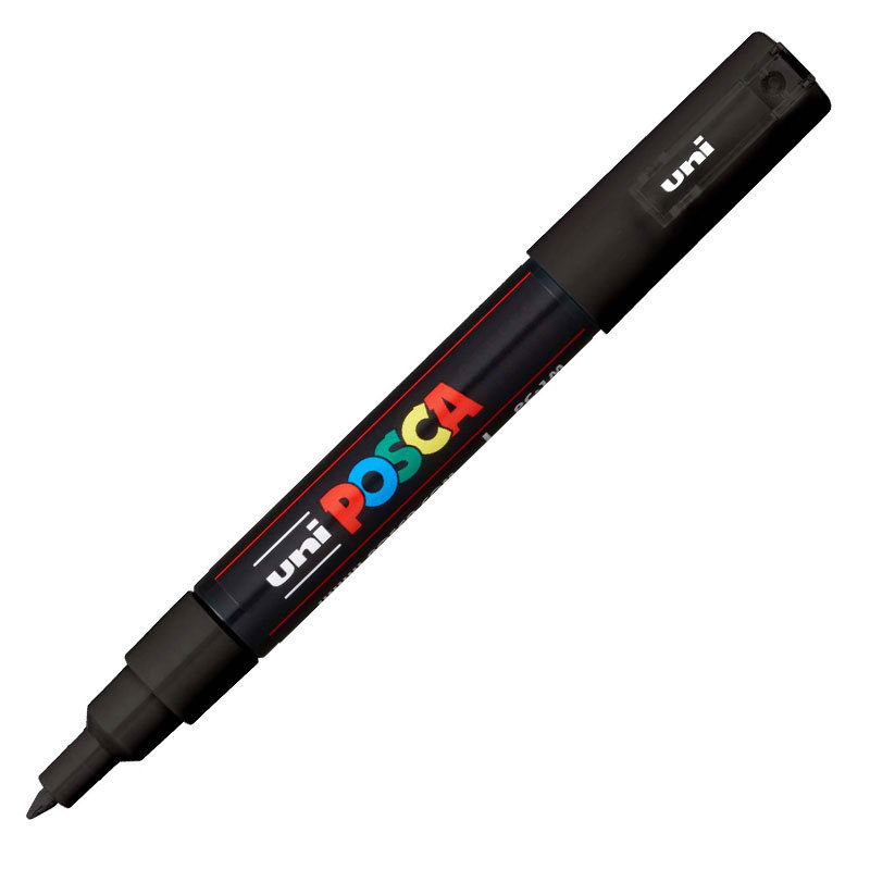 Caneta Posca PC-1M Preto Uni-Ball