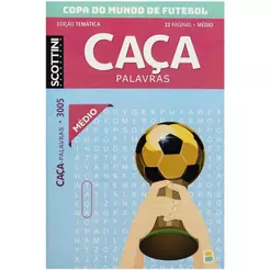 Scottini Caça-palavras Copa do Mundo | N.3005