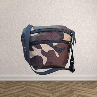 Bolsa de cintura de pássaro de osso voador mantis2 litros bolsa de ombro masculina e feminina lazer esportes bolsa de om