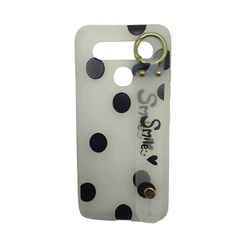 Capa capinha protetora LG K51s bolinha preta