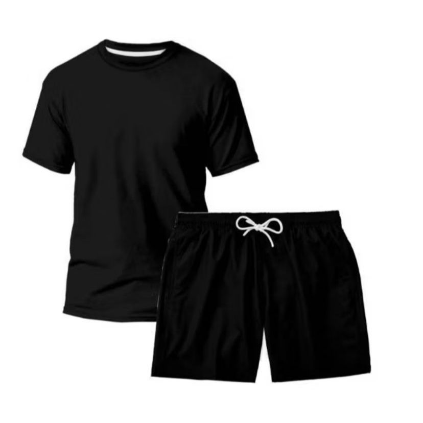 KIt Short Tactel + Camisa Masculina Lisa Lançamento