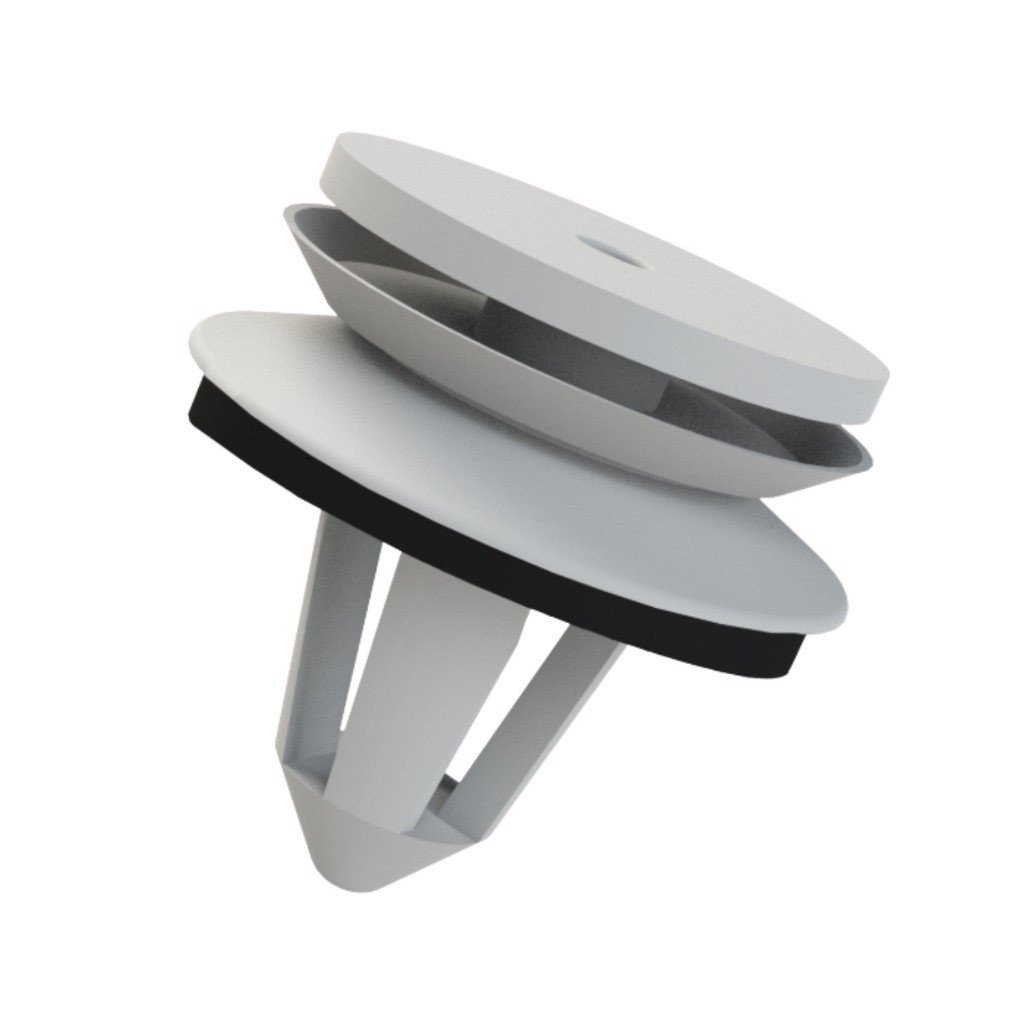 Kit 100 Grampo Forro Porta Amarok Jetta Presilha Acabamento VW Seat
