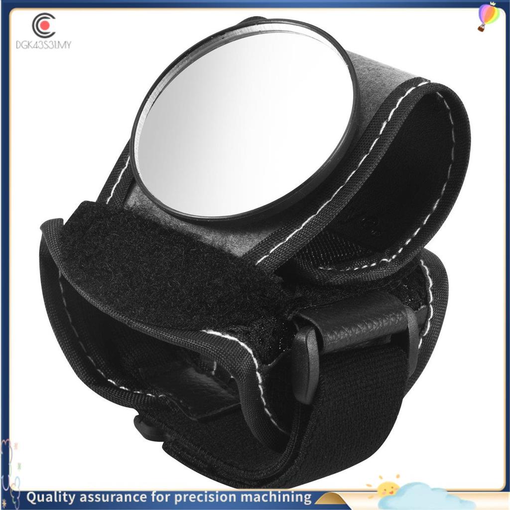[hukou33] Espelhos De Bicicleta Espelho De Pulso Retrovisor Pulseira Moto Guiador Refletor Equipamento De Equitação
