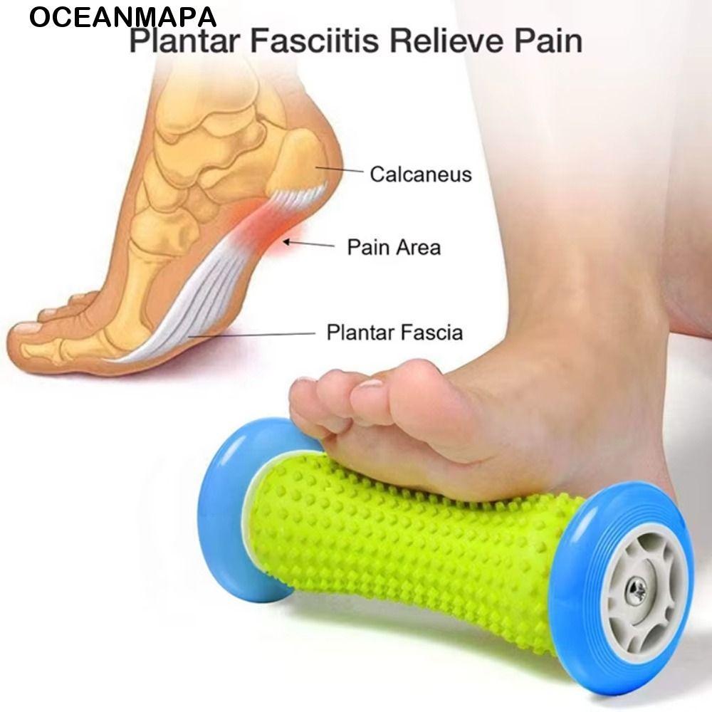 Rolo Massageador De Pés OCEANMAPA , De Fáscia Manual De Ponto De Gatilho De Tecido Profundo , Circulação Sanguínea