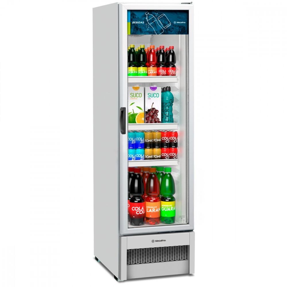 Expositor Refrigerado de Bebidas Metalfrio 326 Litros VB28RB Branco - 220V