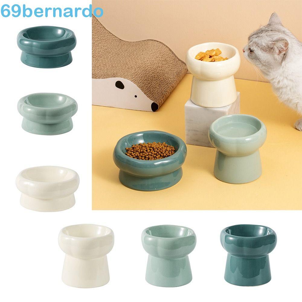 BERNARDO Pote De Comida Para Gato , Recipiente De Cerâmica , Tigela De Água Potável Animais De Estimação Em Formato De P