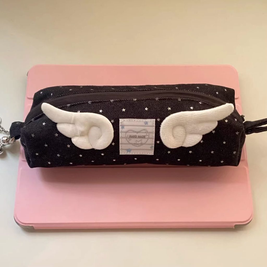 2026 Super Hot Hot Stamping Star Pencil Case Simples de alto valor estilo ins Junior High School Feminino Estudante Pape